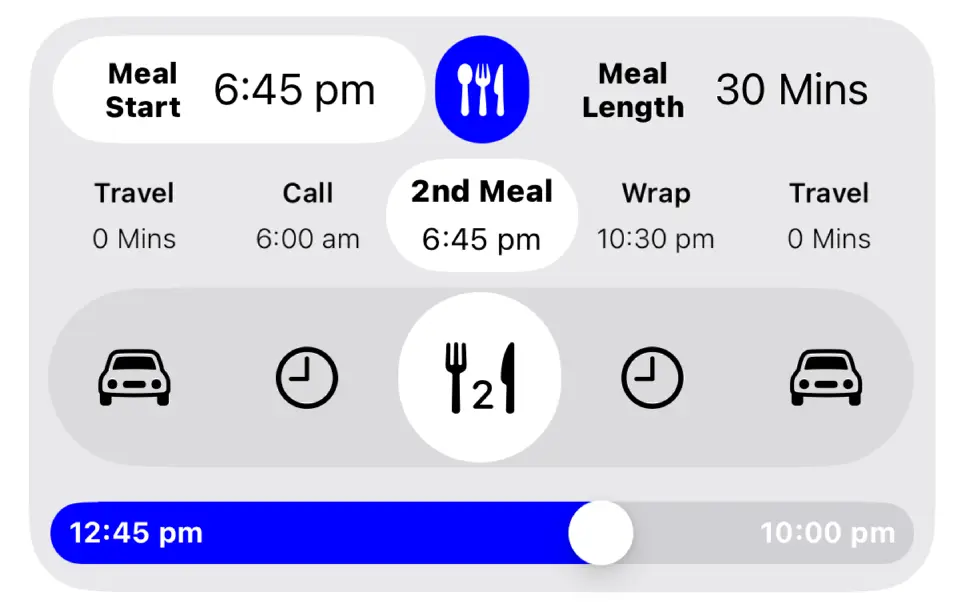 Second Meal Break Enabled