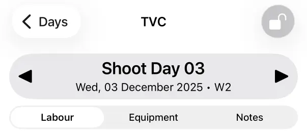 Editing the Date Title